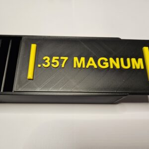 60 SKUDDS AMMUNISJONSBOKS CAL .357 REM. MAGNUM